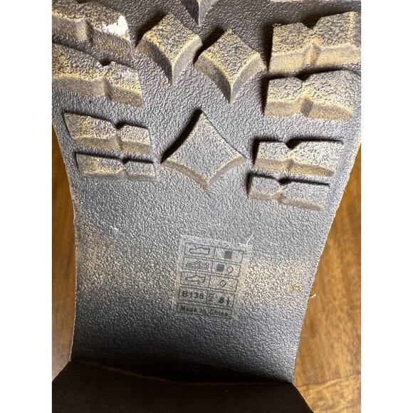 Blowfish Malibu Bootie Boots Faux Fur Zipper Cottage Brown Model 1707 Size 8.5 - Picture 12 of 14